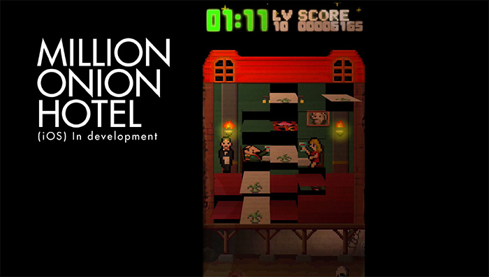 オニオンゲームスが開発中のiOS専用のゲームアプリ「ミリオン オニオン ホテル」