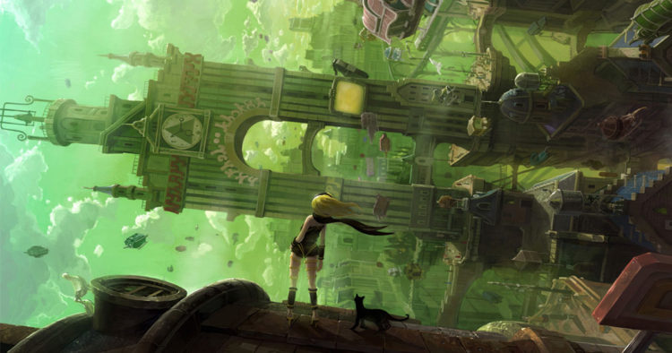 【レビュー】PS4版「グラビティデイズ」重力を操作して町人を助ける、魔女の宅急便ゲー！アクションはあと一歩